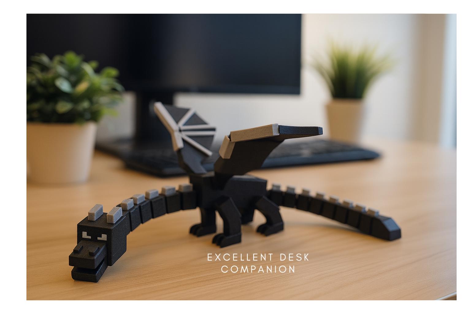 Minecraft Ender Dragon 3d Print File | Minecraft 3d Print Files | Flexi ...