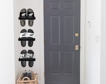 Sandal Slides Wall Mount Holder