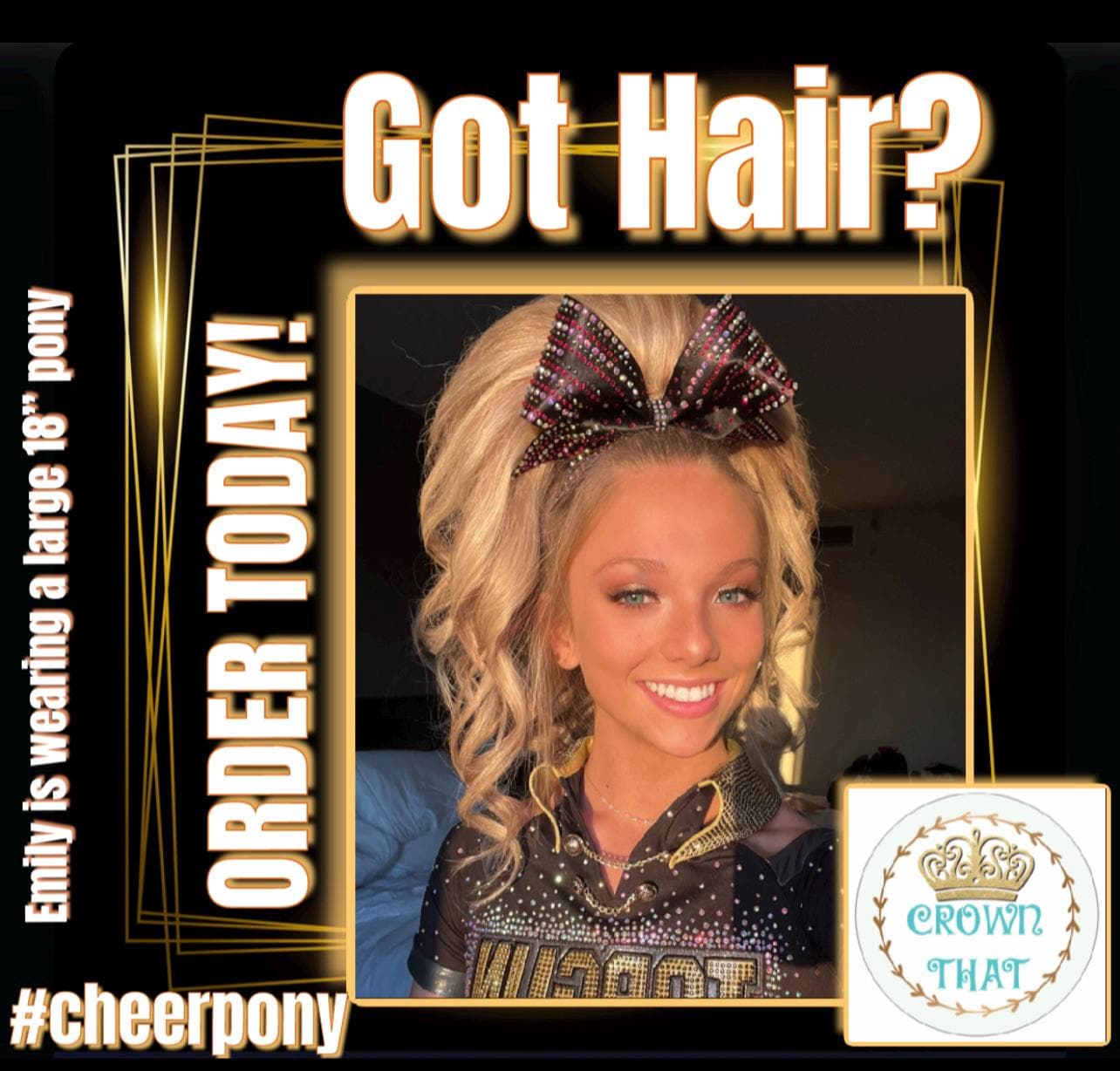 Posh Cheer Pony - Etsy