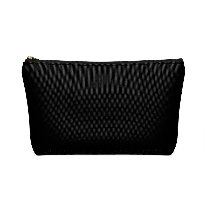 Women Gift Ideas Bridesmaid Make Up Bag BlackAqua Maid Of Honor Makeup Bag Cute Make Up Bag