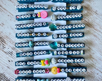 Volleyball Clothespin Pins: Motivational Team Spirit Clips