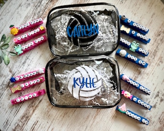 Clear Travel Snack Pouch, Chenille Patch Letters - Etsy