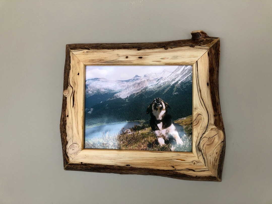 Live Edge Picture Frame 8x10 Inch Handmade Wall Hangings and Etsy