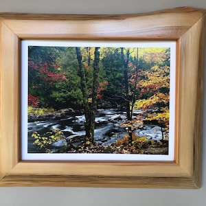Live Edge Wood Picture Frame, Home Decor,Rustic frame, Wall Decor11x14&quot;&quot;