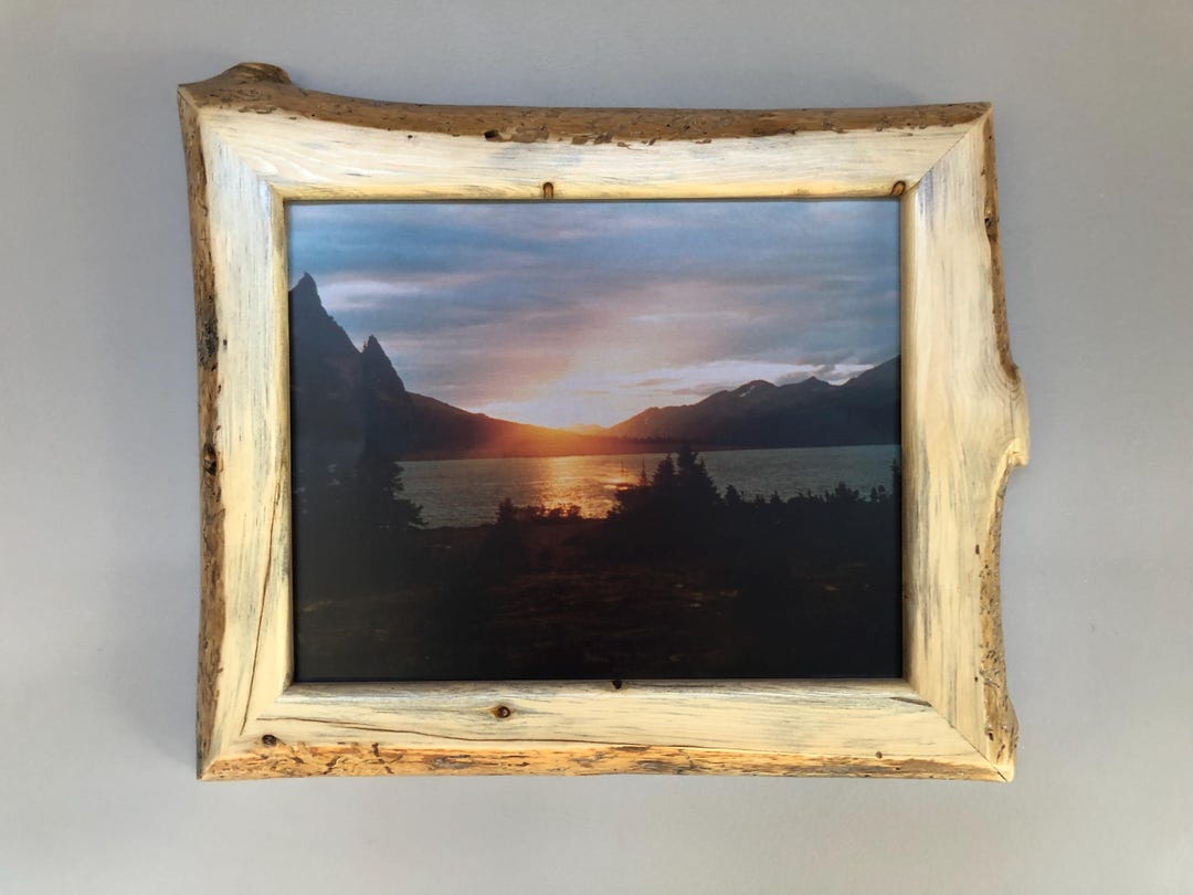 Live Edge Wood Picture Frame ,rustic Frame, Home Decor 8x10 - Etsy