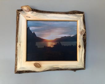 8x10 live edge picture frame handmade rustic decor wall hangings home decor