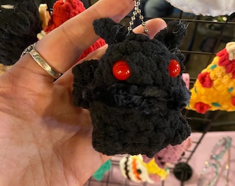 Moth man Keychain