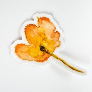 California poppy Sticker