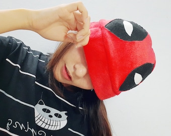 Deadpool Hut / Mütze für Kinder und Erwachsene frei Größe / eine Größe passen alle