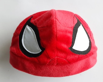 Spider man hat / beanie for kids and adult free size/ one size fit all