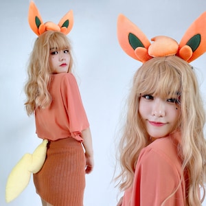 Animal ears and tail
