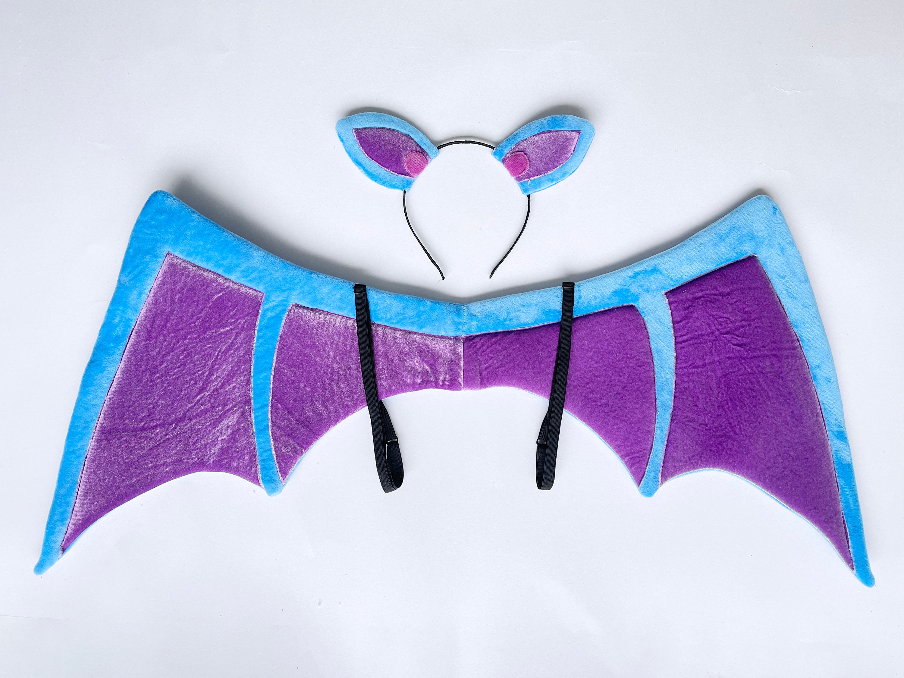 ZFKJERS Fledermaus Ohren Stirnband - Handgefertigtes Cosplay Kostümzubehör