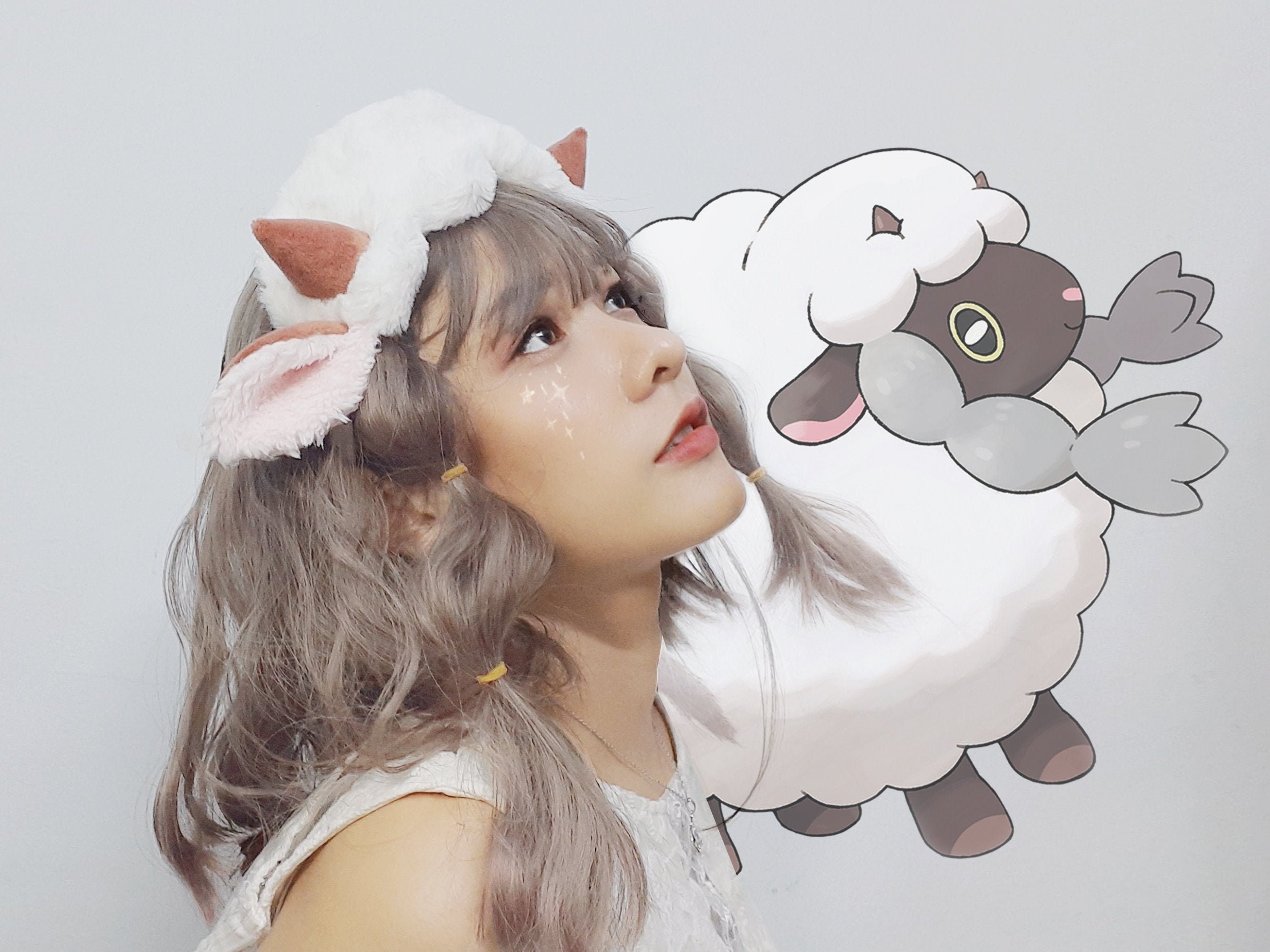 Purple sheep earslamb earscosplay sheep earsvampire earlolita earscosplay ear Lolita