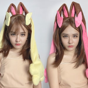 Shiny bunny / rabbit ears cosplay