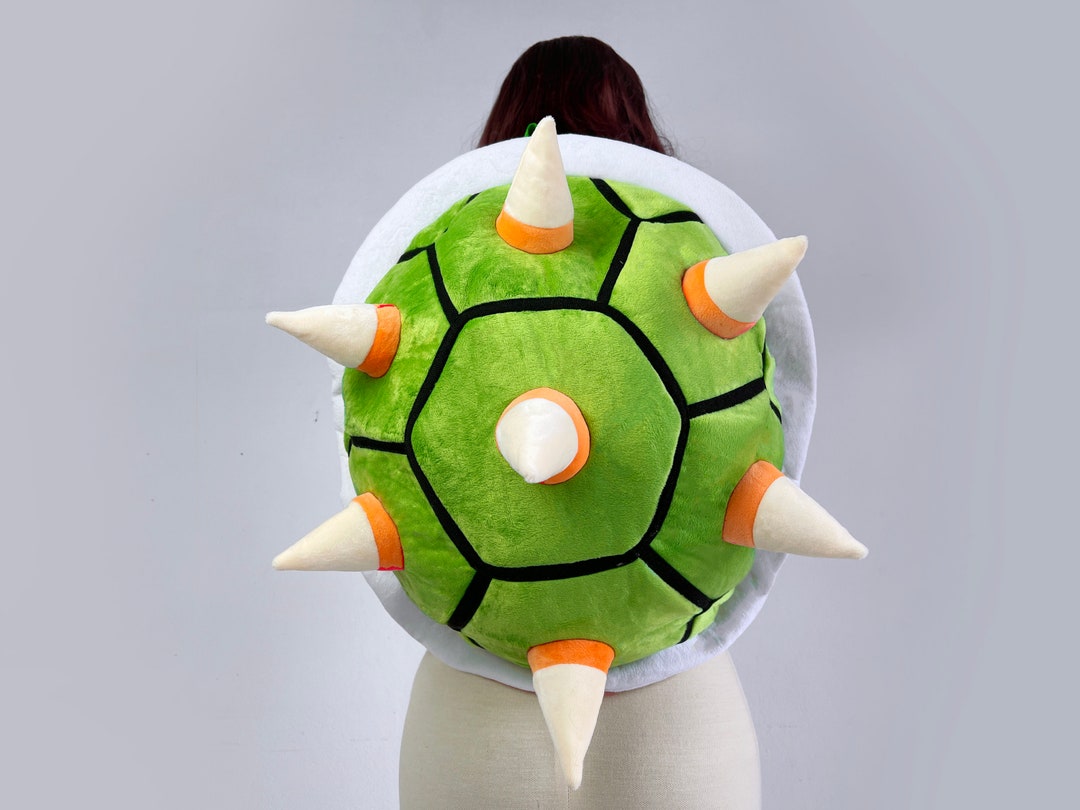Bowser Turtle Backpack With White Spike Etsy