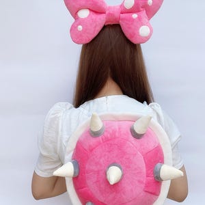 Wendy turtle shell backpack with spikes