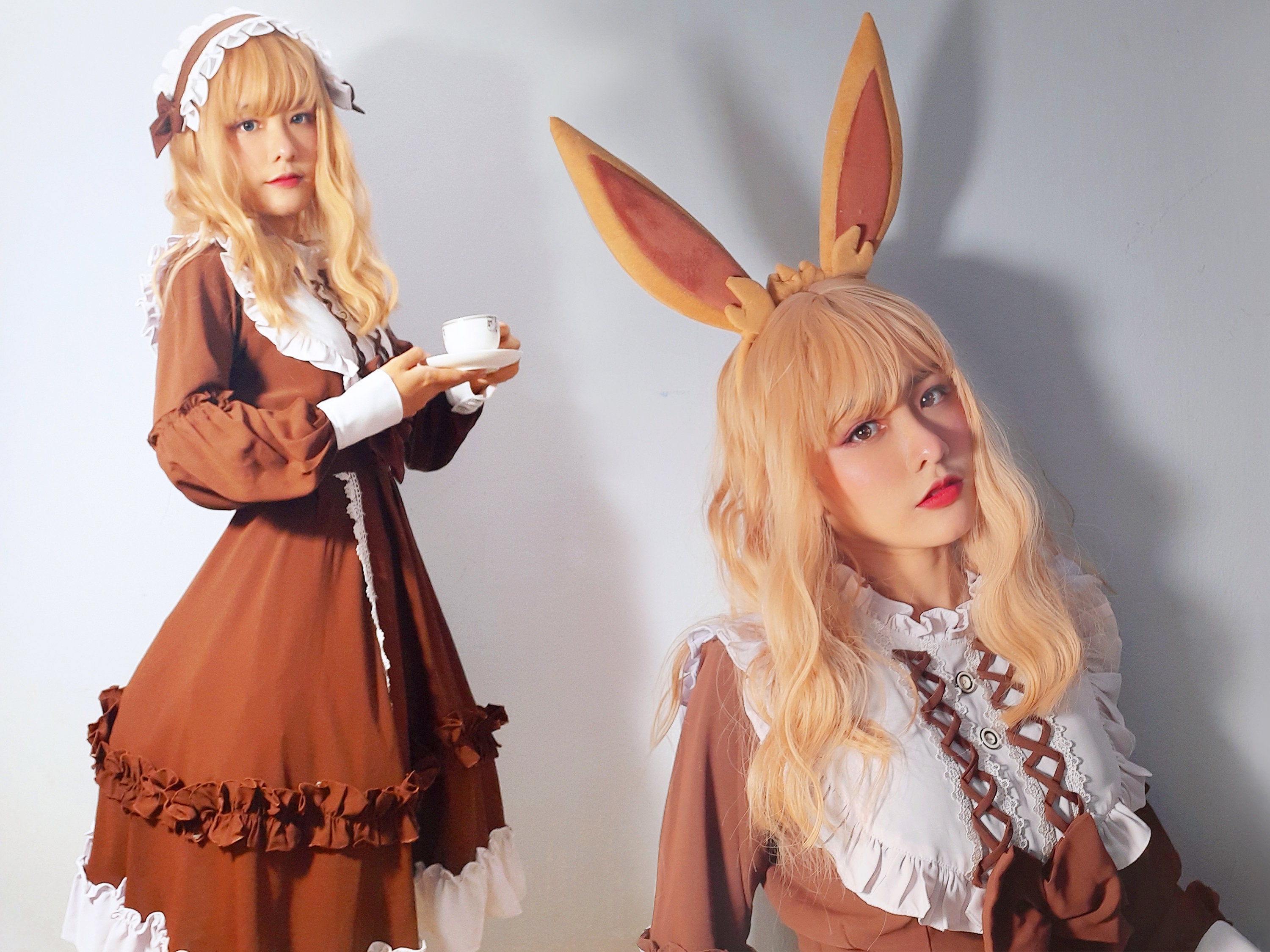 Costume Eevee Pokemon filles, Costumes jeux vidéo