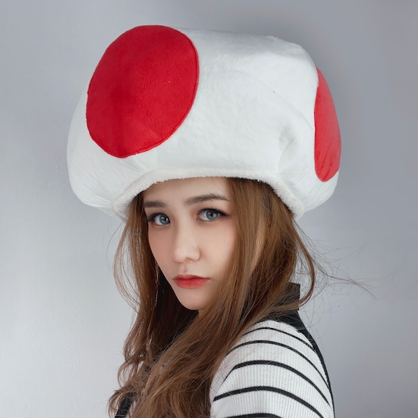 Toad beanie 5 colors (mushroom beanie / hat) for fun / cosplay / theme park