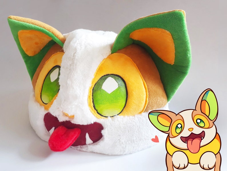 Yamper hat new corgi dog pokemon beanie loose fitting one fit | Etsy