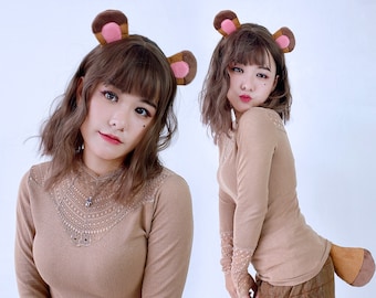 Tanuki ears / hair / headband
