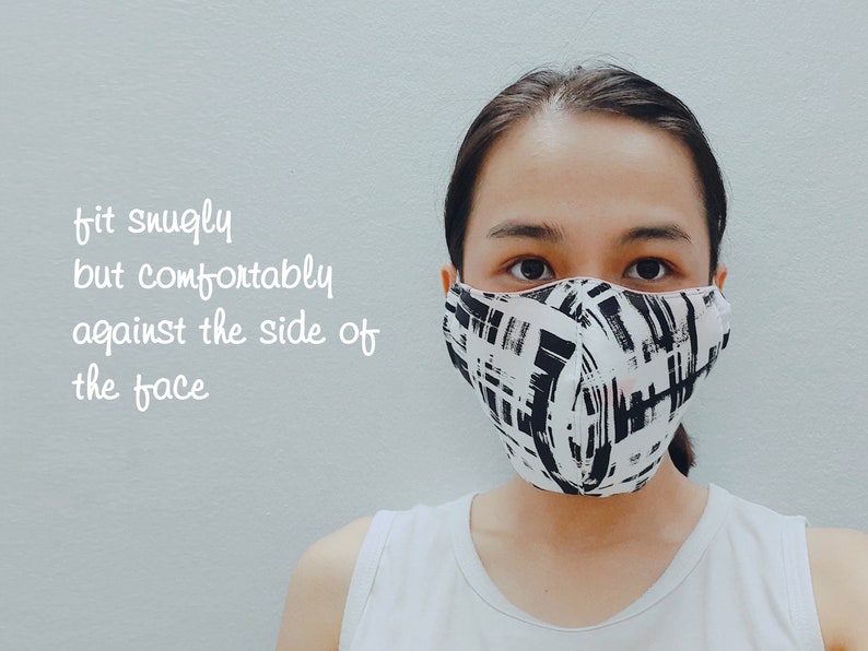 Fabric mask for adult/ Cloth Face Coverings/ dust facial mask/ Etsy