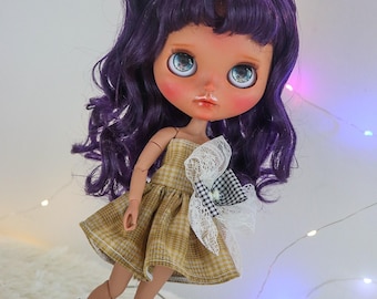 OOAK BLYTHE CUSTOM cute pincess one of a kind customized blythe doll for adoption