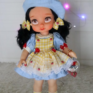 Animator Disneydoll  snow white snow base doll cute princess Fullset doll OOAK handmade handcrafted collector doll