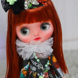 Custom middie blythe middle blythe doll cute princess witch doll Fullset