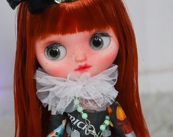 Custom middie blythe middle blythe doll cute princess witch doll Fullset