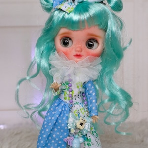 Middie Bltythe custom ooak blythe doll princess fullset.