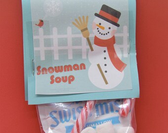 Schneemannsuppe Etsy