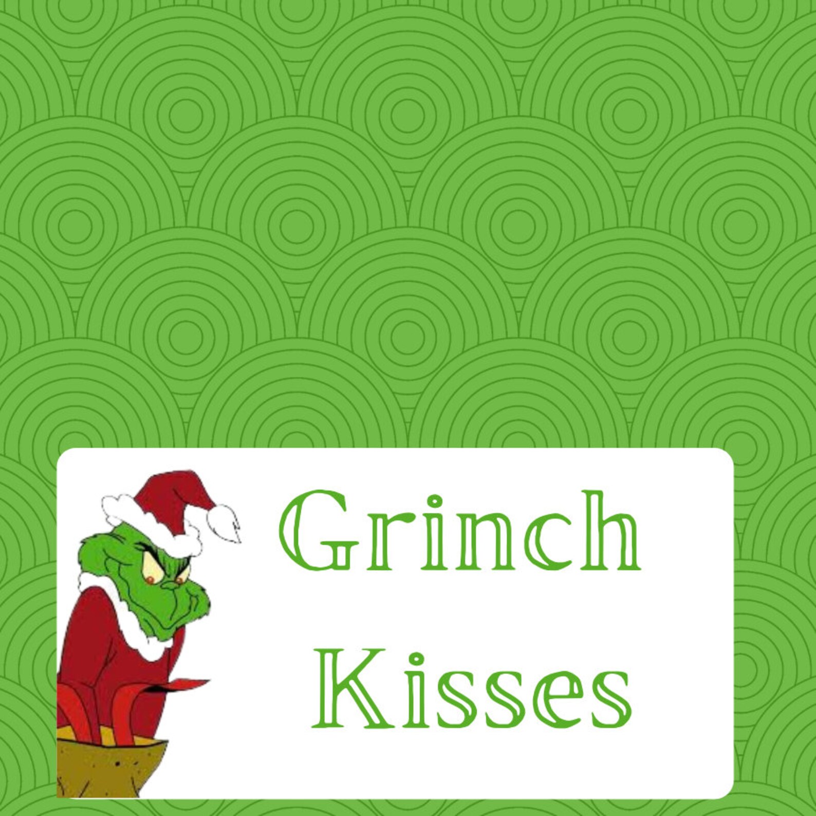 Grinch Kisses - Etsy