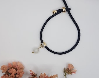 Moonstone Crystal Bracelet | New Beginnings | Lunar | Feminine divine | June Birthstone | Success & Prosperity | Healing Crystal Bracelet