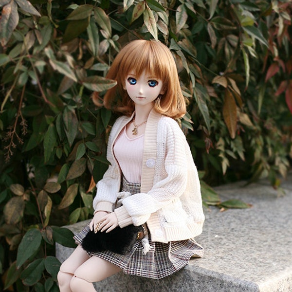 BJD Clothes cardigan set For SD DD Smartdoll 60cm 1/3 doll