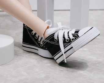 BJD Shoes Black Sneakers For Smartdoll DD SD 60cm 1/3 doll