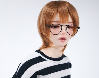 BJD wig MSD minifee KDF 7-8 Short Cut Sugar Caramel for 40cm doll