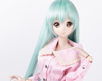 スマートドール用カスタムドールウィッグ - 耐熱性 - 絡まりにくい