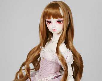 BJD wig Smart doll SD Dollfie dream 8-9 Long curl hair for 60cm doll