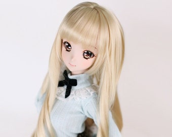 BJD wig Smart doll SD Dollfie dream 8-9 Long curl hair for 60cm doll