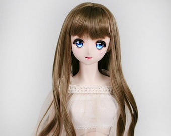 BJD wig Smart doll SD Dollfie dream 8-9 Long curl hair for 60cm doll