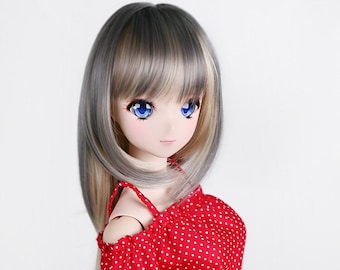 BJD wig Smart doll SD Dollfie dream 8-9 Shag cut hair for 60cm doll