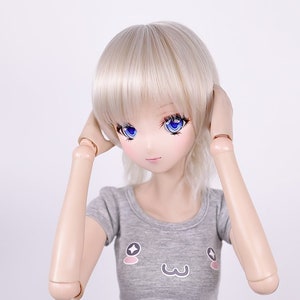 BJD wig Smart doll SD Dollfie dream 8-9 layered shaggy short hair for 60cm doll