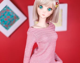 BJD Clothes Knitwear Pink For DD Smartdoll 60cm 1/3 doll