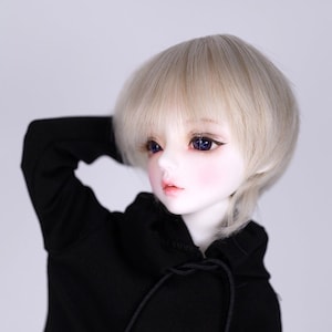 BJD wig MSD minifee KDF 7-8 layered shaggy short hair for 40cm doll