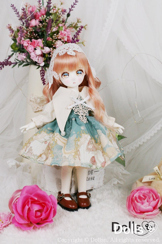 BJD Sky Emerald Green Dress for YOSD USD 26cm 1/6 Doll - Etsy Israel BJD Sky Emerald Green Dress for YOSD USD 26cm 1/6 Doll - Etsy Israel