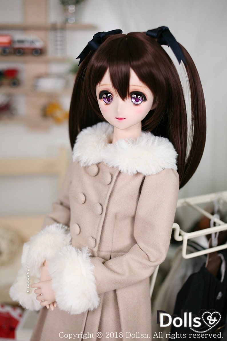 Bjd Wig Sd Dollfie Dream Smart Doll 8 9 Long Straight Etsy