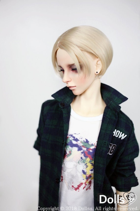 BJD wig SD Dollfie dream Smart doll 8-9 short cut hair for doll