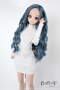 BJD wig Long Curl Blue Gray For Smart doll SD Dollfie dream 8-9 60cm doll product logo