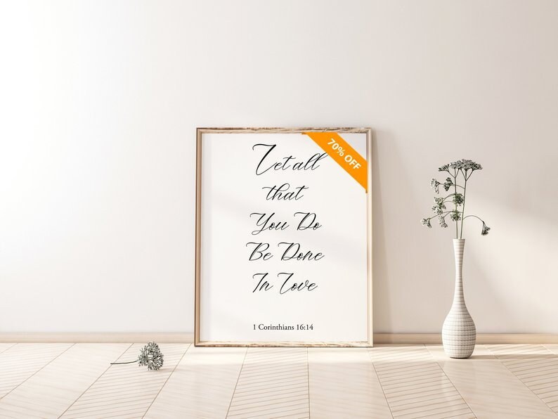 let all that you do be done in love painting let all that you do be done in love painting