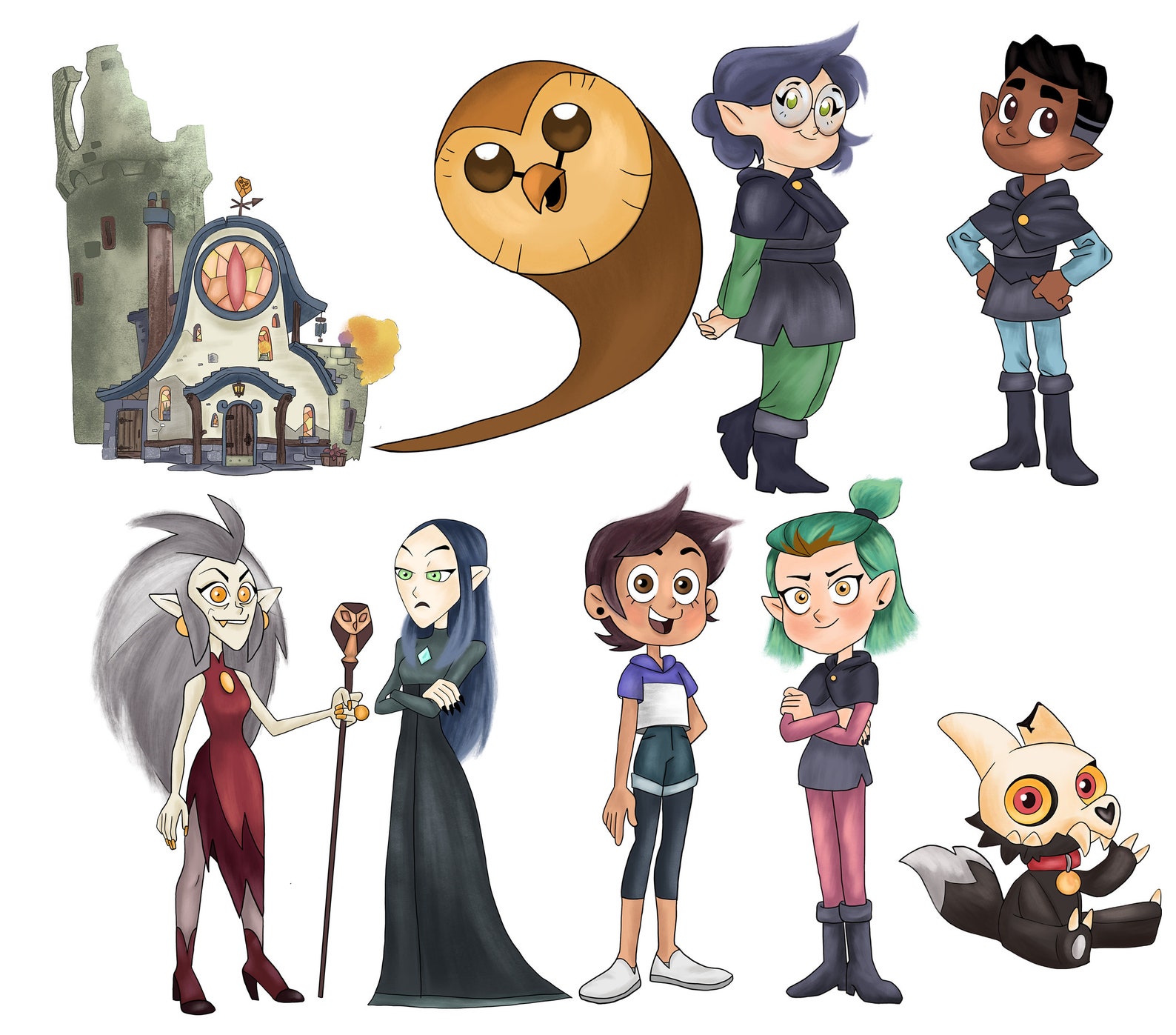 The Owl House In Owl House Cartoon Profile Pics Creature Art My XXX 